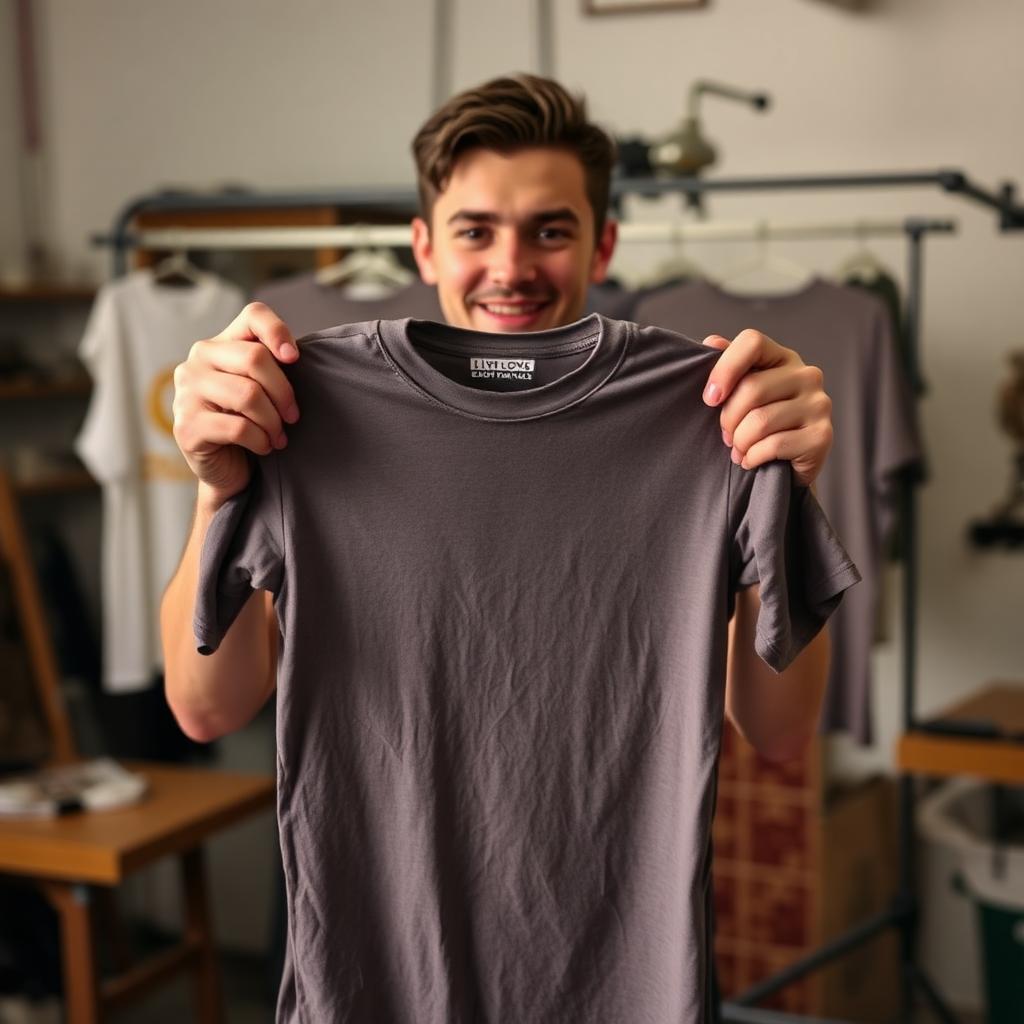 Peça recém estampada saindo da produção